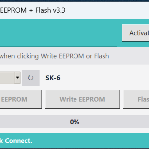 KOBE SK-6 Flash Tool v3.3 — EEPROM và Flash